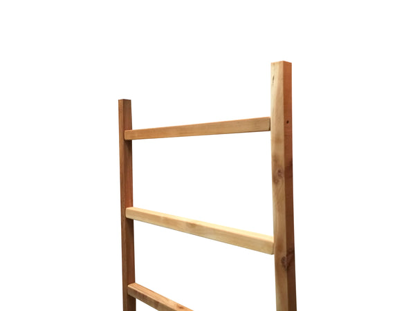 6' Cedar Ladder Trellis 24" Wide, Plant Support Structure | Free Shipping!